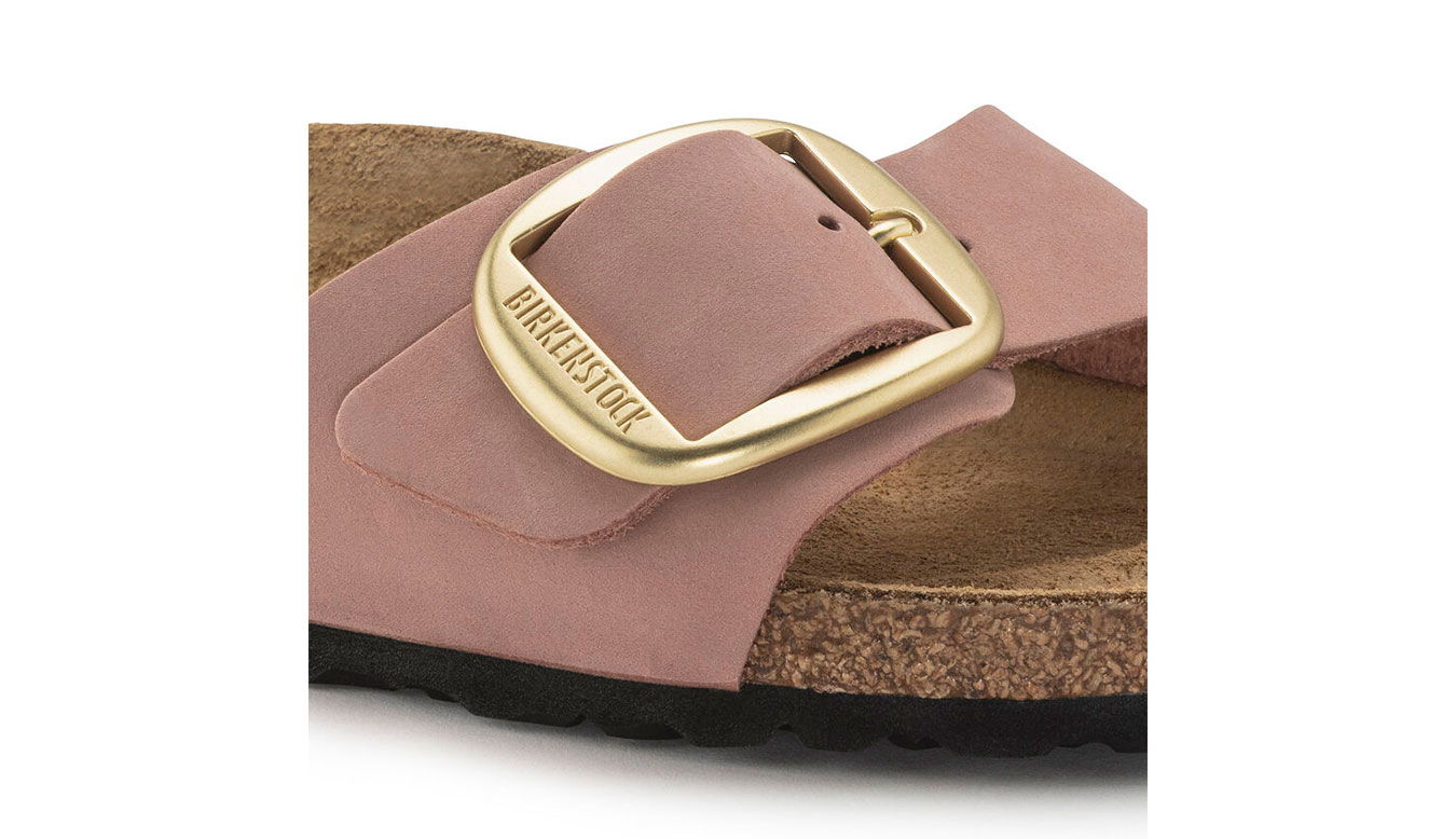 Tenisky a topánky Birkenstock Madrid Big Buckle Nubuck Leather Ružová | 1024016, 1