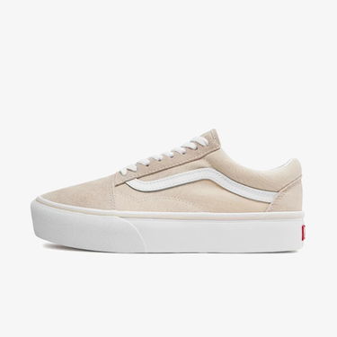 Tenisky a topánky Vans Old Skool Platform Shoes (rainy Day) Women Beige, Size 2.5 Béžová | VN0A5KRGJ92, 2