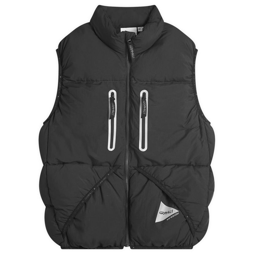 Vesta GRAMICCI And Wander x Down Vest Black Čierna | GUJ4-F3001-M-BLK