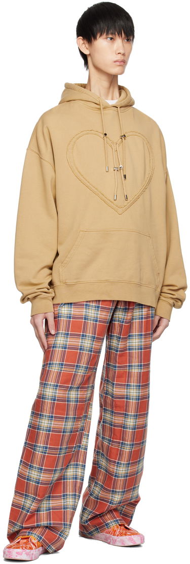 Mikina Collina Strada Collina Strada Heart Hoodie Béžová | XX8754, 3
