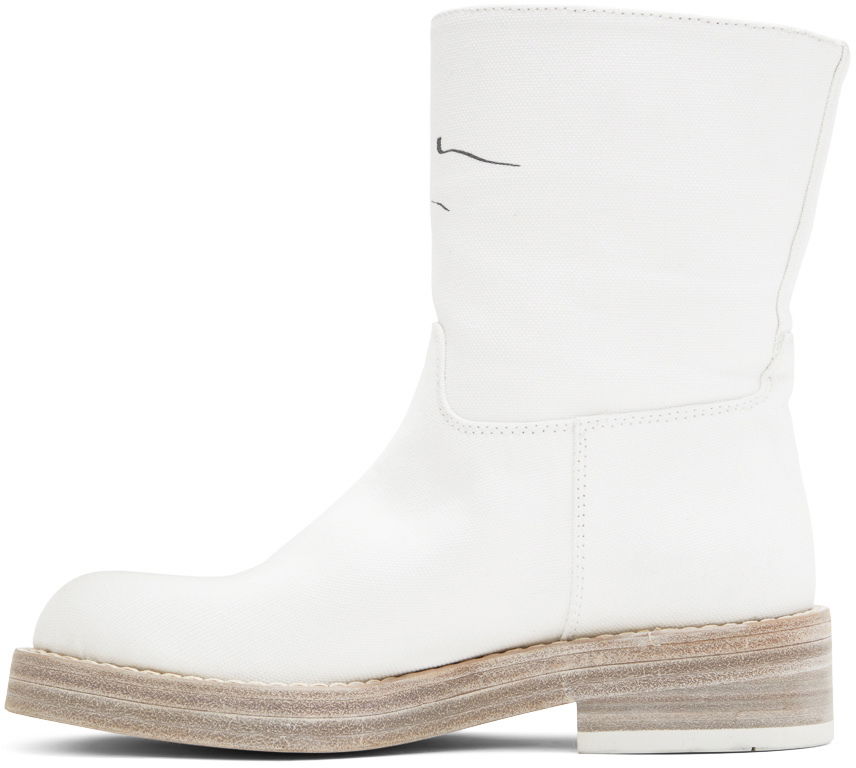 Ann Demeulemeester Billie Canvas Boots