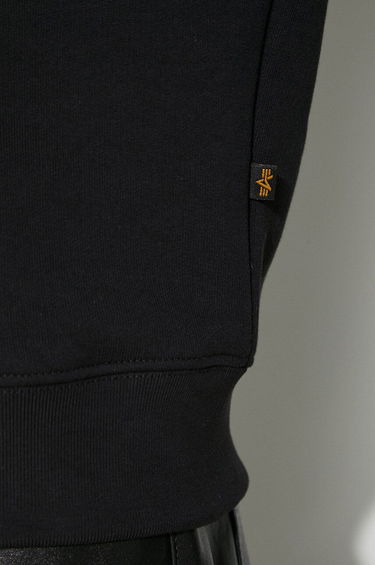 Mikina Alpha Industries Alpha Industries College Print Sweatshirt Čierna | 146301, 5
