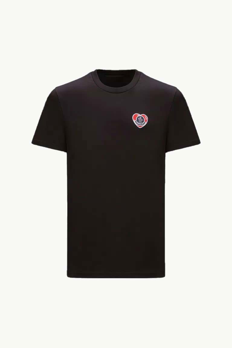 Tričko Moncler Logo T-Shirt Čierna | I20918C000418390T999