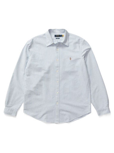 Košeľa Polo by Ralph Lauren Custom Fit Oxford Shirt Šedá | 710792041004