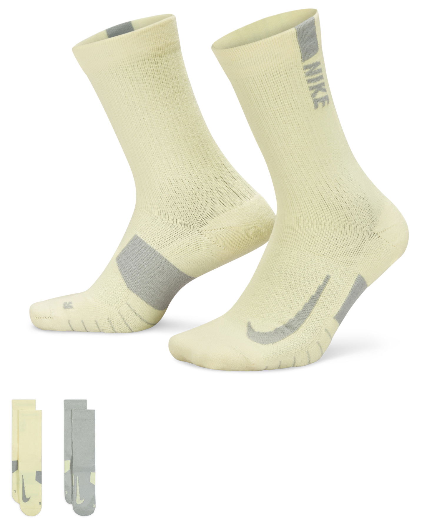Ponožky Nike Multiplier Crew Socks 2-Pack Rôznofarebný | sx7557-938, 0