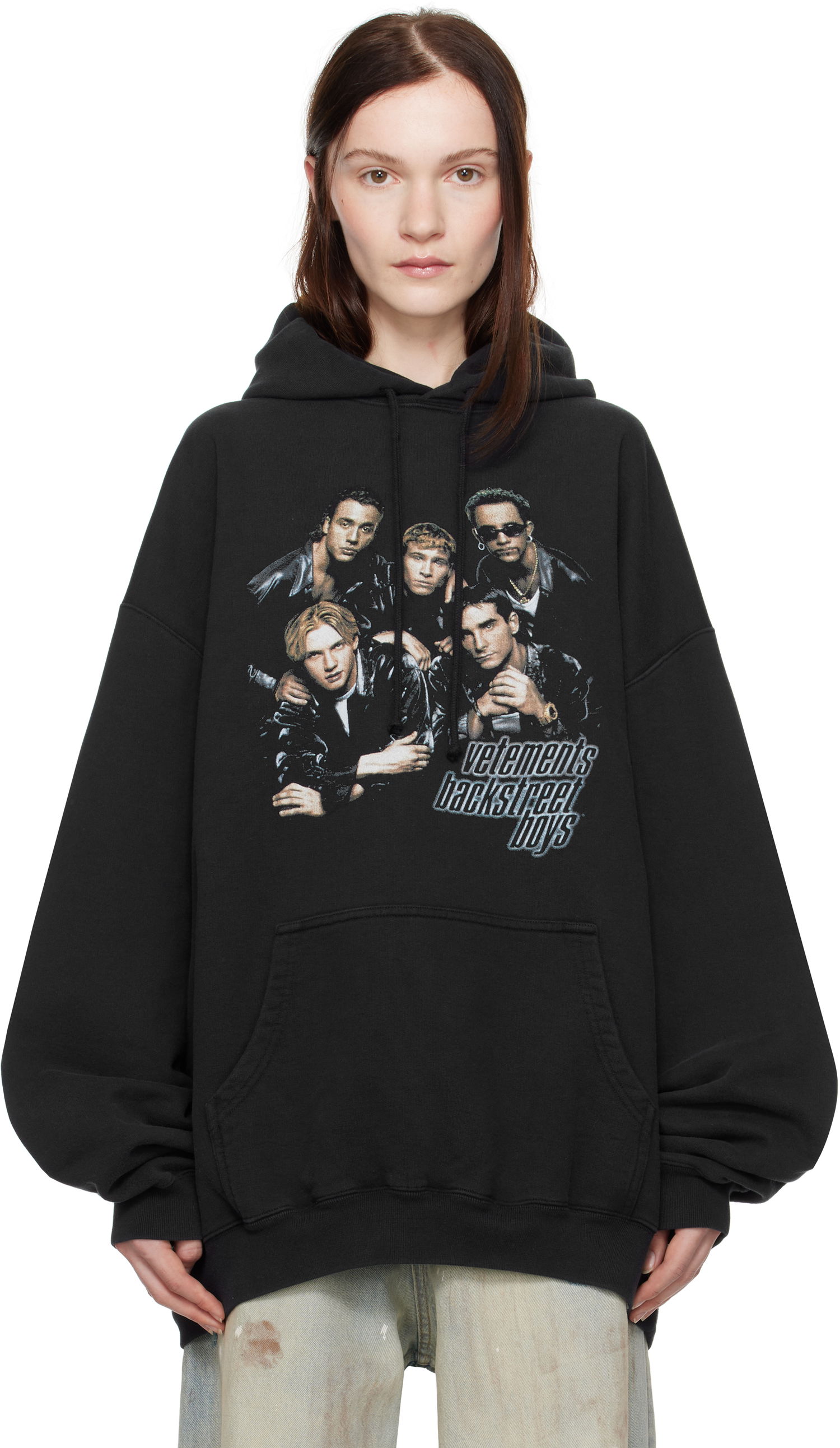 Mikina VETEMENTS Vetements Backstreet Boys Print Hoodie Čierna | UA66HD700B, 0