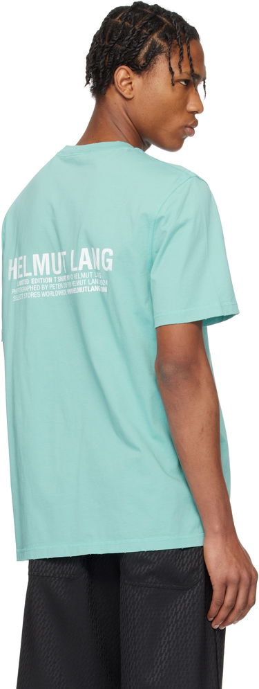 Tričko Helmut Lang Helmut Lang Brooklyn Postcard T-Shirt Zelené | O10HM516, 2