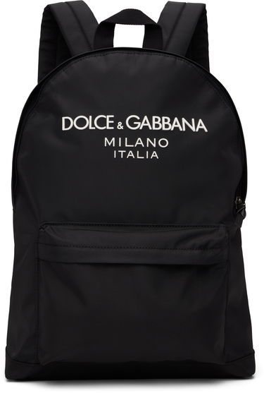 Batoh Dolce & Gabbana Dolce&Gabbana Logo Backpack Čierna | EM0074 AB124, 0