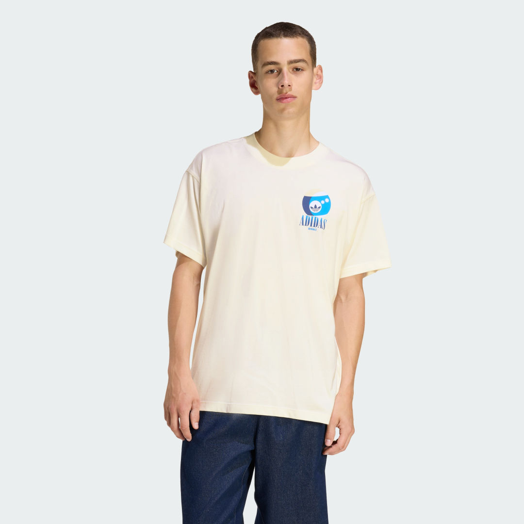 Tričko adidas Performance Short Sleeve Billiard Graphic T-Shirt Žltá | KT2973, 0
