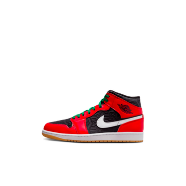 Tenisky a topánky Jordan Air Jordan 1 Mid "Christmas" GS Červená | DQ8418-006, 0
