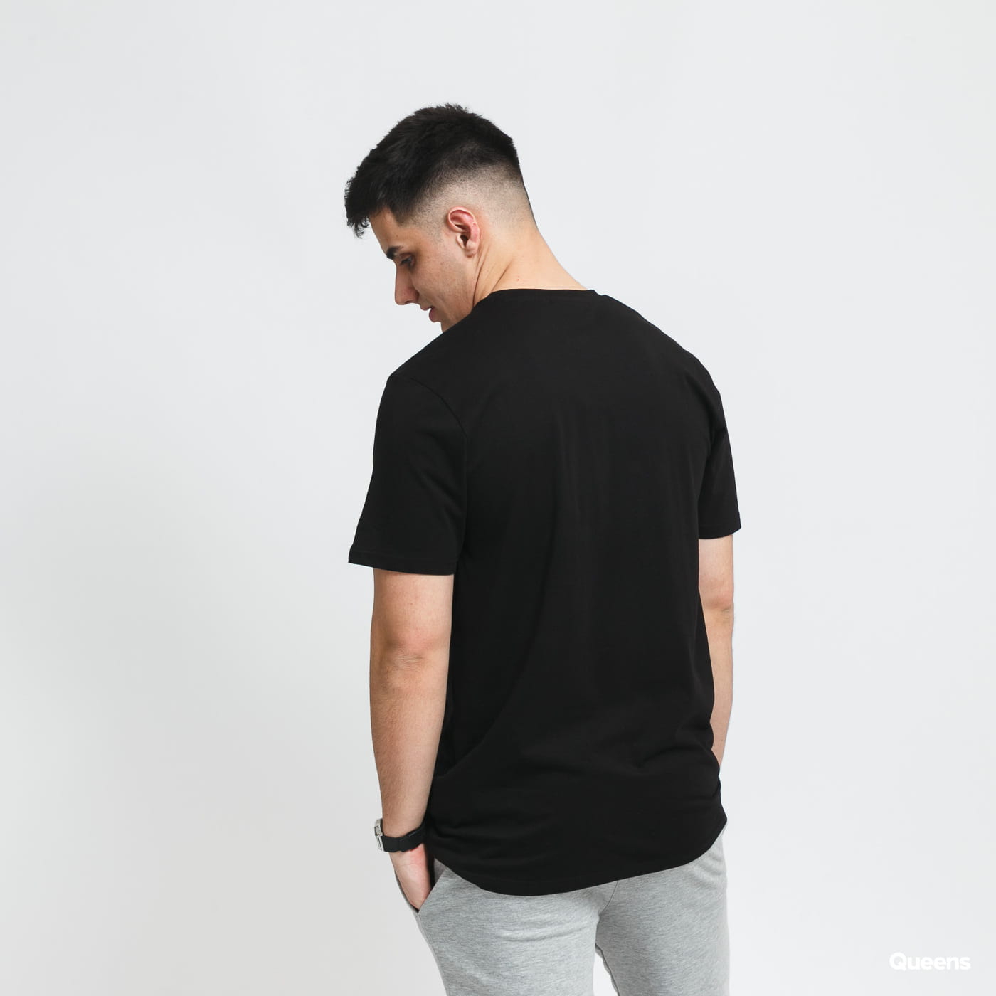 Tričko New Era NBA Wordmark Repeat Tee LA Lakers Čierna | 12590885, 1