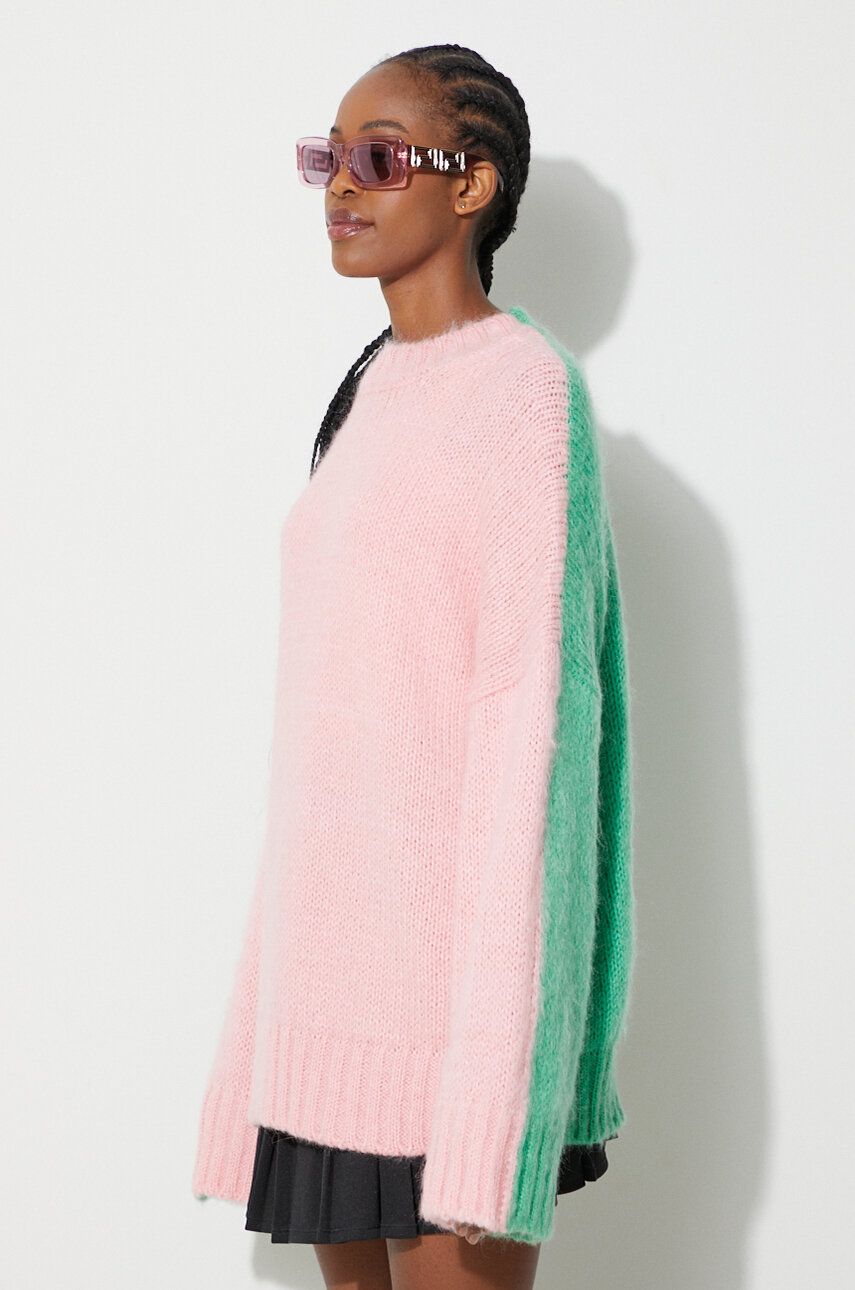 Sveter JW Anderson Knitted Sweater Ružová | KW1018.YN0272, 0