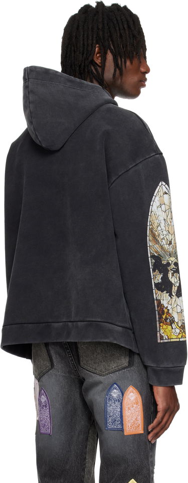 Mikina Who Decides War Who Decides War Matrimony Print Hoodie Čierna | 1110310030SS25, 2