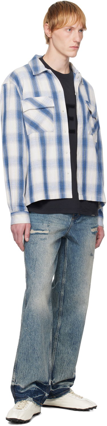 Košeľa Represent Clo Represent Season Flannel Shirt Modrá | MLM2905, 3