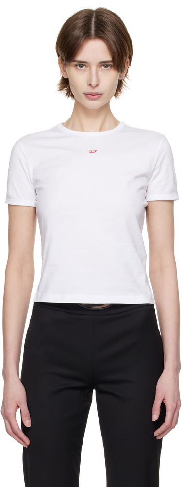 Tričko Diesel Diesel T-Uncutie-Long-D T-Shirt Biela | A14962 0GRAI, 0