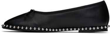 Starostlivosť o obuv Alexander Wang Alexander Wang Lina Ballchain Ballerina Flats Čierna | 30125F047, 2