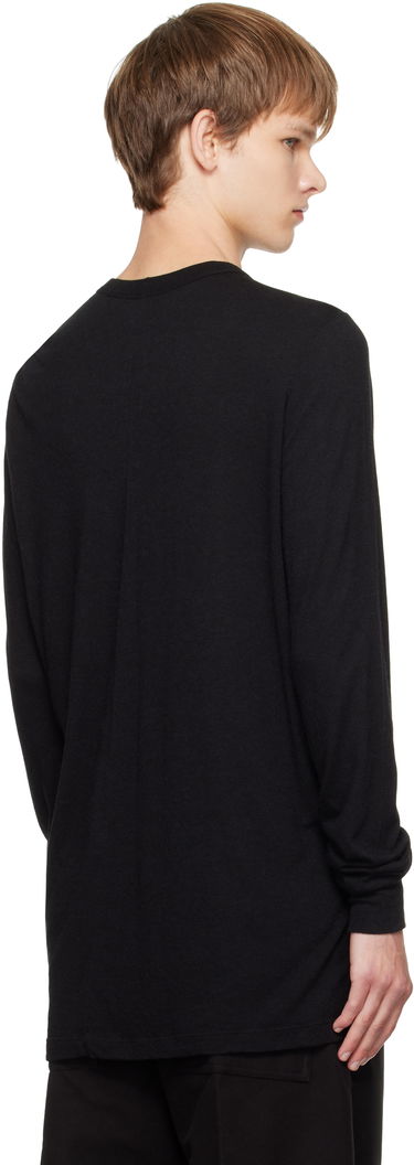 Tričko Rick Owens Rick Owens Concordians Level Long Sleeve T-Shirt Čierna | RU02E1266 JR, 2
