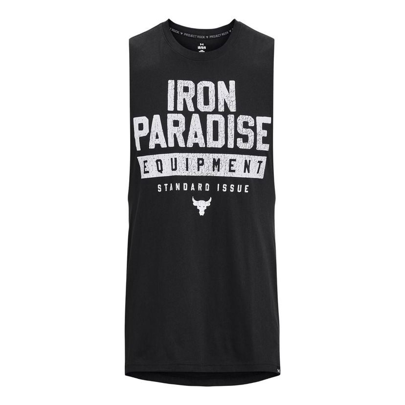 Tielko Under Armour Project Rock Iron Paradise Graphic Tank Top Čierna | 1377290-001