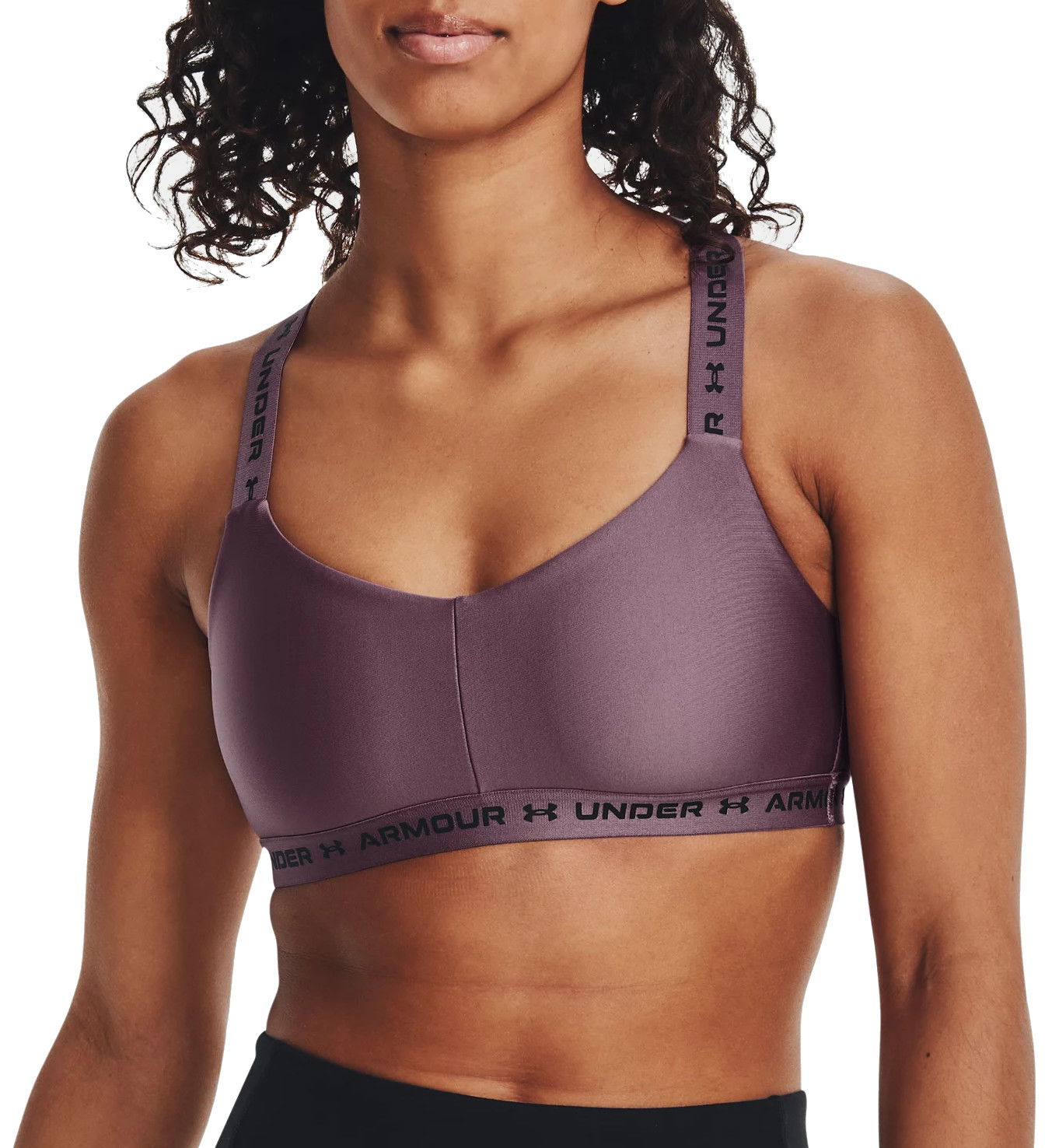 Podprsenka Under Armour High Crossback Bra Vínová | 1361033-500, 0