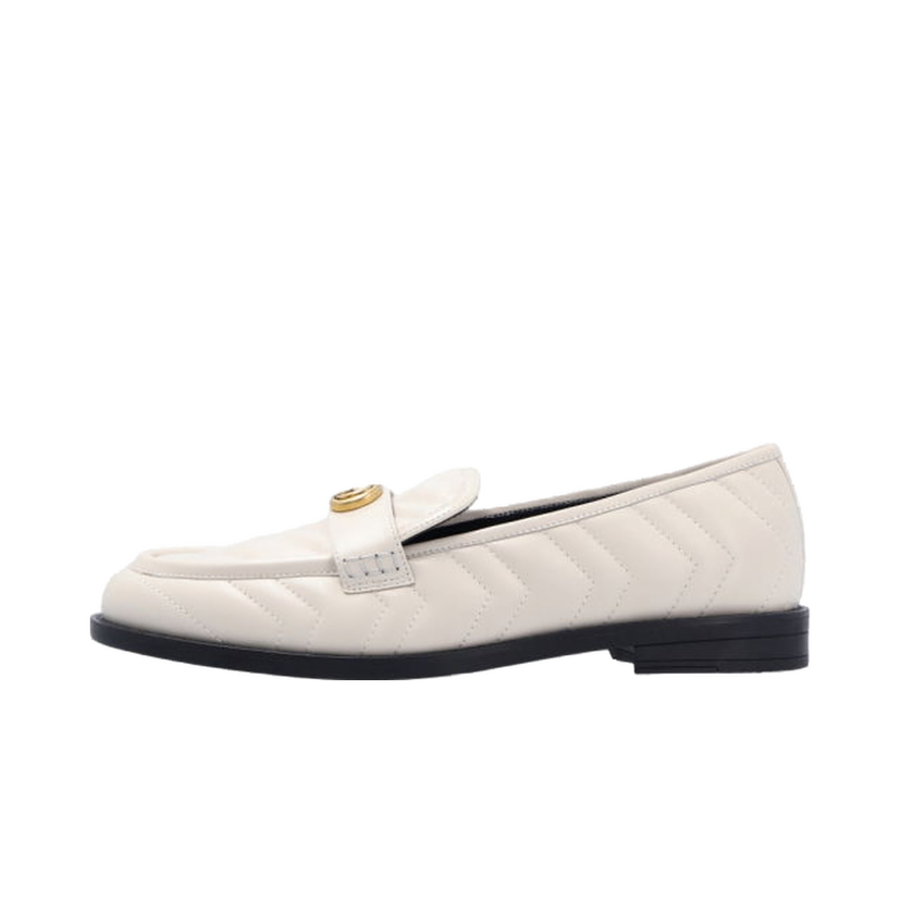 Tenisky a topánky Gucci Marmont Matelassé Loafer White (Women's) Béžová | 670399 BKO60 9022
