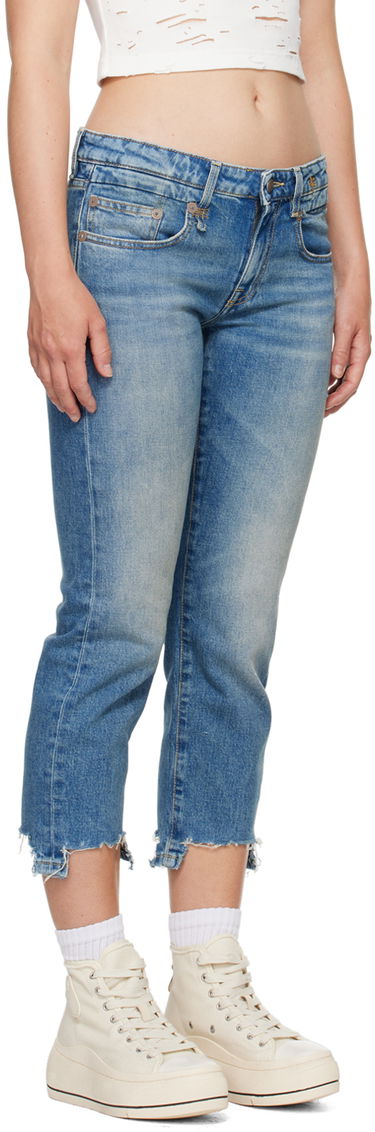 Džínsy R13 R13 Boy Straight Jeans Modrá | R13W0091-143A, 1