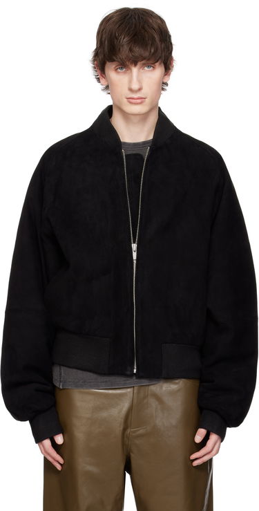 Bomber bunda Entire Studios Entire Studios Raglan Bomber Jacket Čierna | ESU-S25-13011-BS, 0
