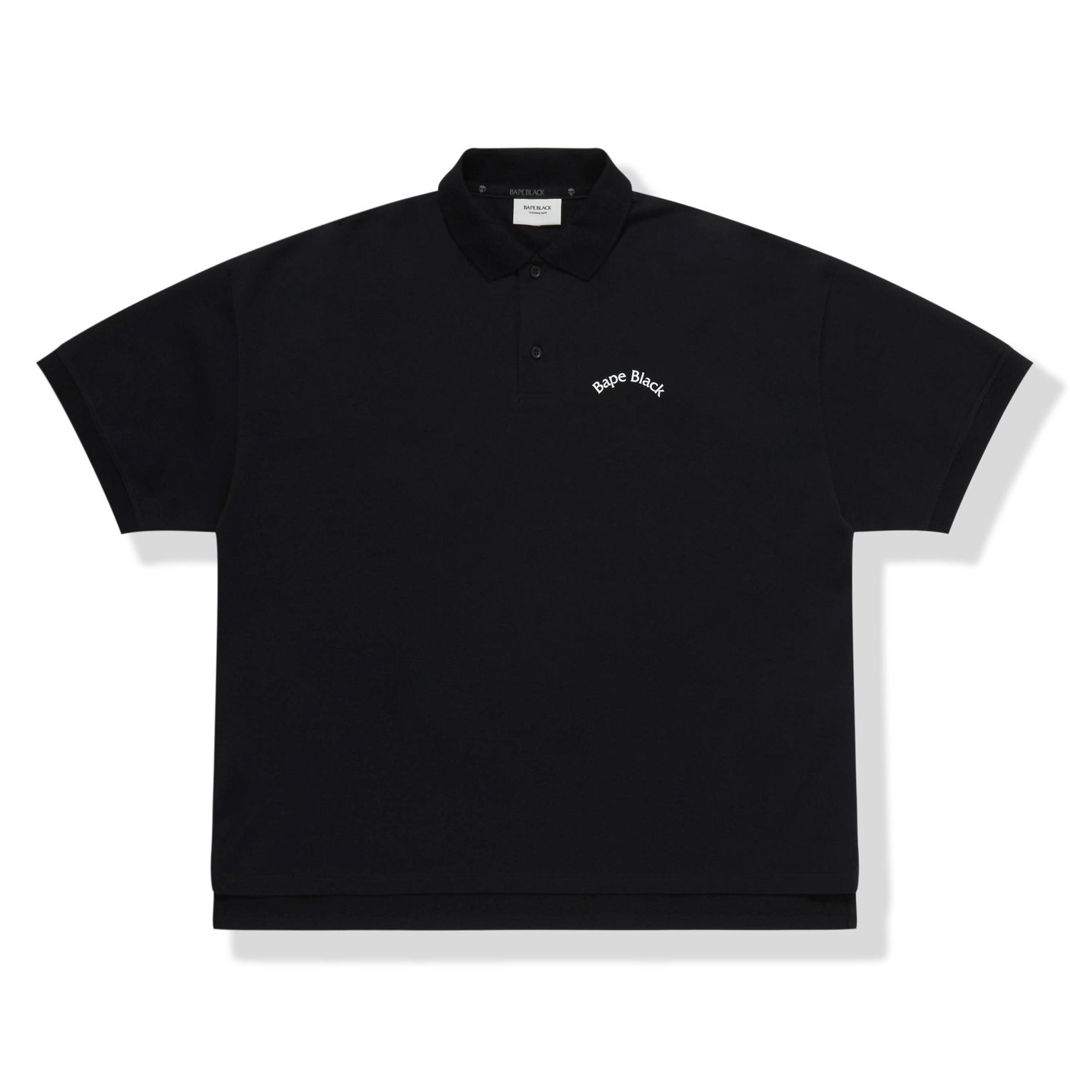 Polo tričko BAPE BAPE BLACK Logo Polo Black Čierna | 1I20-112-002, 0