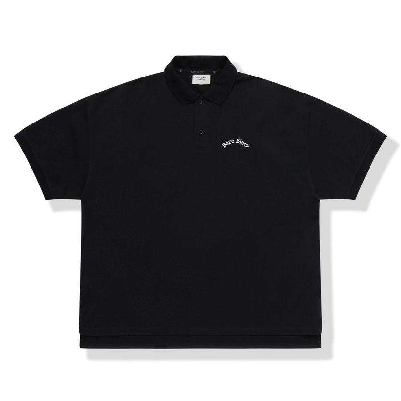 Polo tričko BAPE BAPE BLACK Logo Polo Black Čierna | 1I20-112-002
