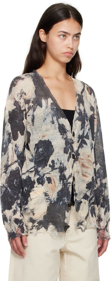 Sveter R13 R13 Boyfriend Floral Cardigan Rôznofarebný | R13WY200-Y228A, 1