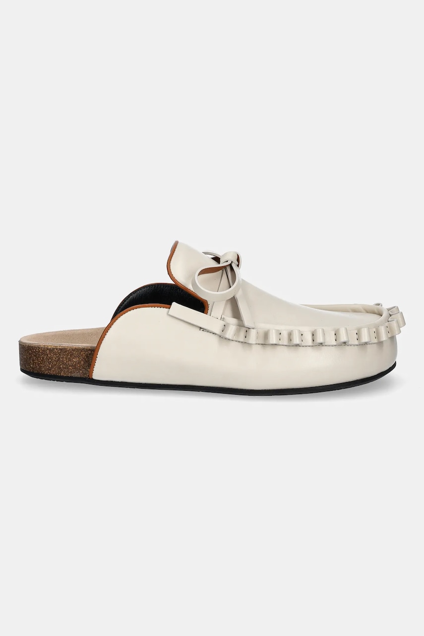 Tenisky a topánky JW Anderson JW Anderson Leather Mules Biela | LF0069.LA0323.002, 1