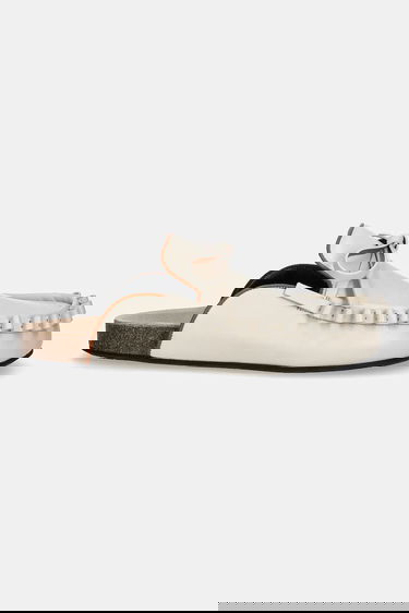 Tenisky a topánky JW Anderson JW Anderson Leather Mules Biela | LF0069.LA0323.002, 1
