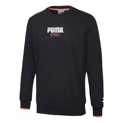 Sveter Puma Sport Round Neck Pullover Čierna | 598134-01, 0