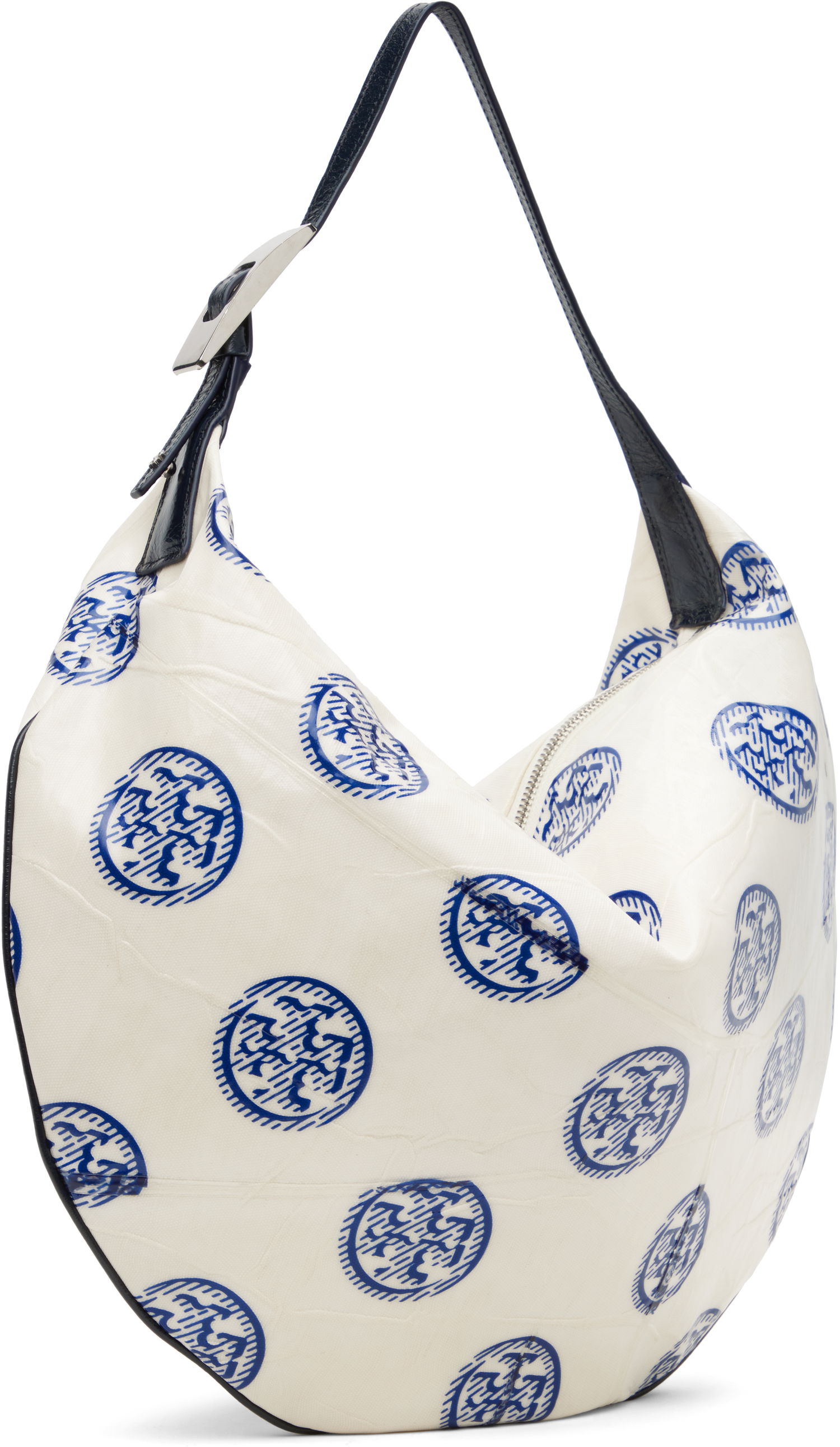 Kabelka Tory Burch Tory Burch T Monogram Balloon Bag Biela | 171915-101, 1
