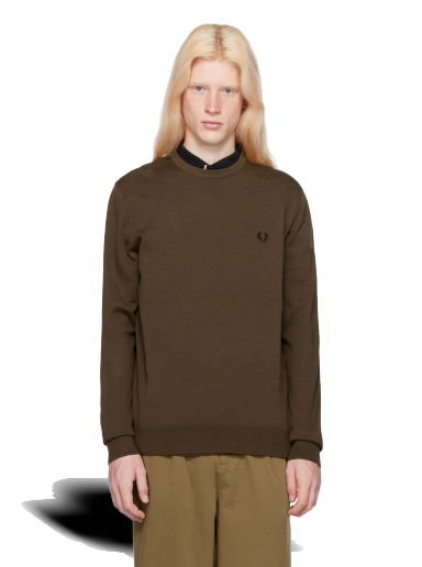 Sveter Fred Perry Classic Sweater Hnedá | K9601-Q21