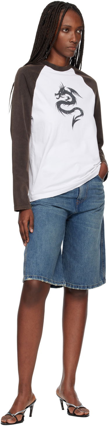 Tričko Coperni Dragon Graphic Raglan Long Sleeve T-shirt Rôznofarebný | COPJS181F5041, 3