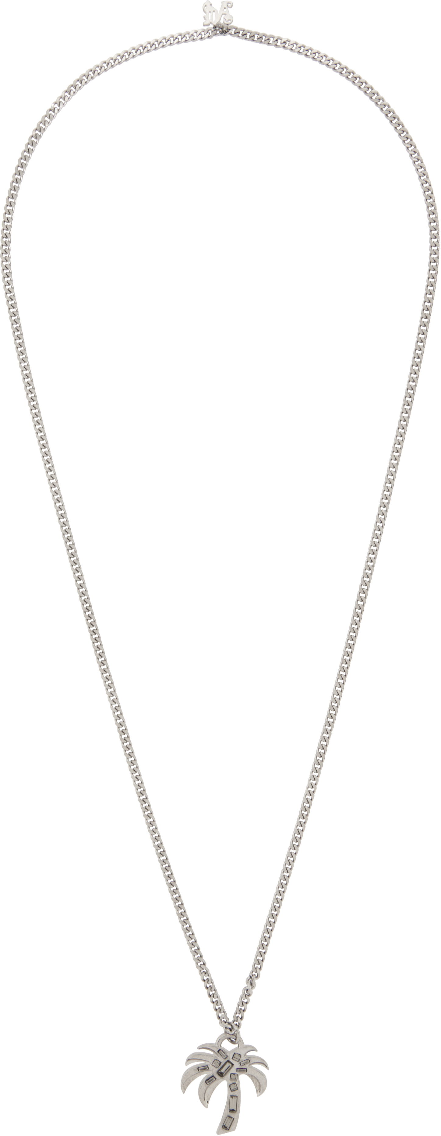 Náhrdelník Palm Angels Palm Necklace Metalická | PMOB123F24MAT0017211, 0