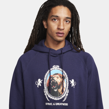Mikina Nike LeBron Pullover Fleece Hoodie Navy | FB7123-555, 1