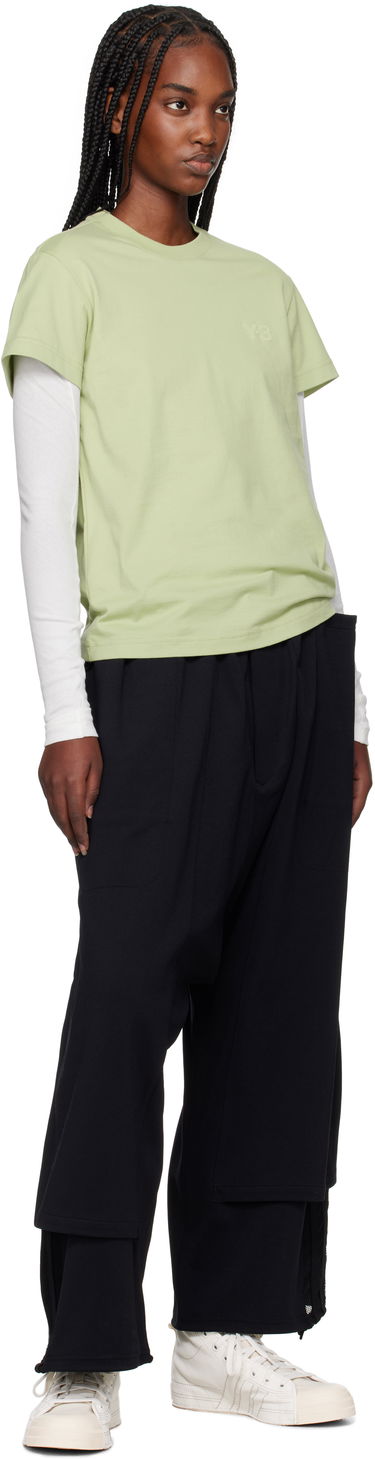 Tričko Y-3 Y-3 Regular Short Sleeve T-Shirt Zelené | JM7828, 3
