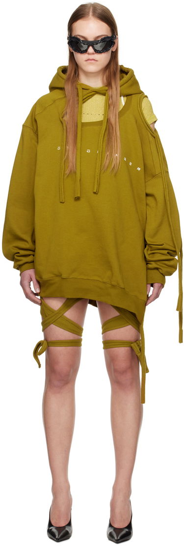 Mikina Ottolinger Ottolinger Deconstructed Hoodie Zelené | 1503902, 0
