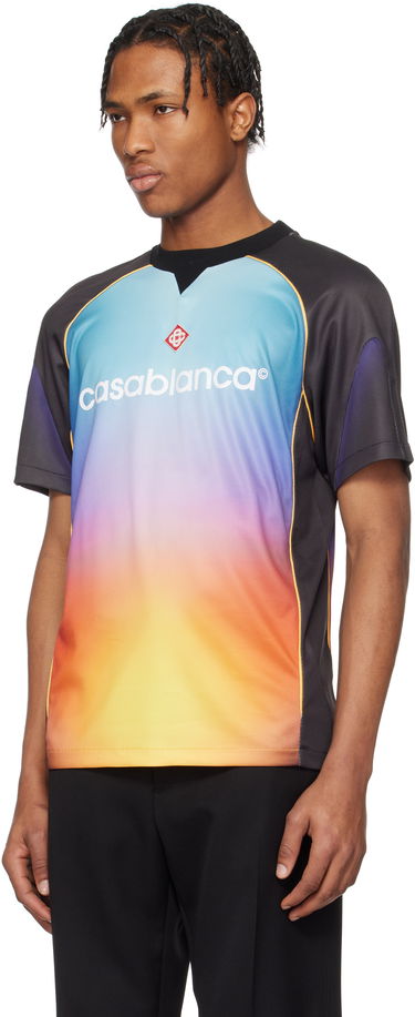 Dres Casablanca Casablanca Gradient Football T-Shirt Rôznofarebný | MS25-JTP-353-01, 3