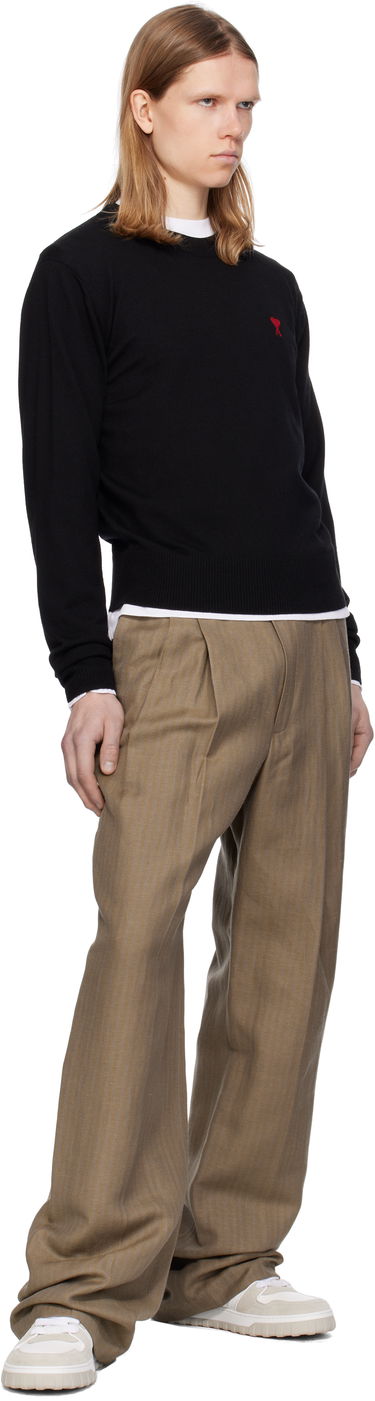 Sveter AMI Sweater Čierna | BFHKS111.KN0025, 3