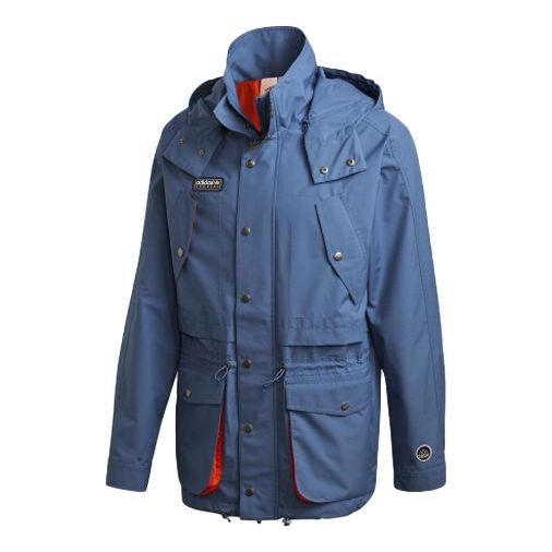 Parka adidas Originals Originals Hooded Sports Jacket Modrá | FR9280, 0