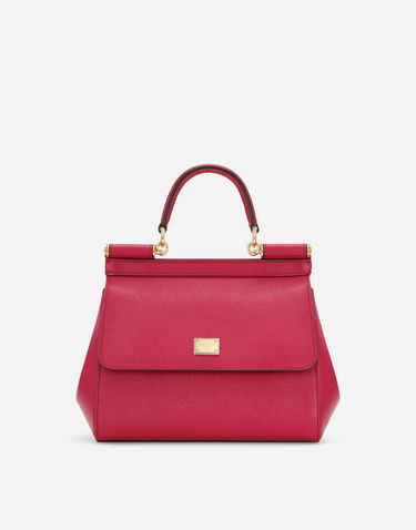 Kabelka Dolce & Gabbana Dolce & Gabbana Sicily Medium Top Handle Bag Ružová | BB6003A10018I484, 0