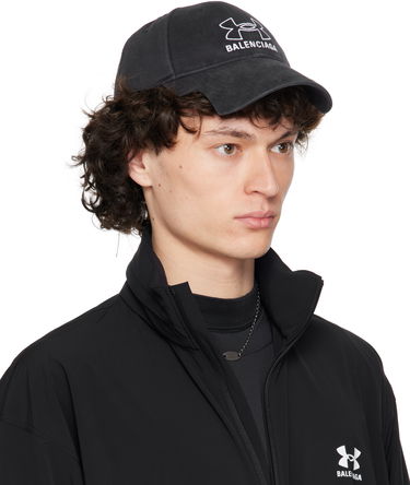 Šiltovka Balenciaga Under Armour Edition Washed Cap Čierna | 807145410B2, 1