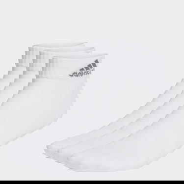 Ponožky adidas Originals Cushioned Sportswear Ankle Socks 3-pack Biela | IA3946, 1