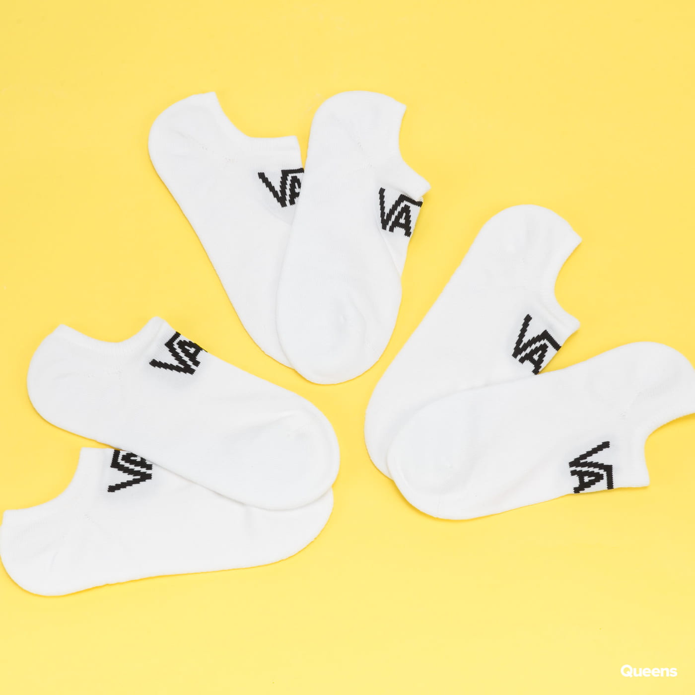 Ponožky Vans MN Classic Kick 3Pack Biela | VN000XSSWHT1, 0