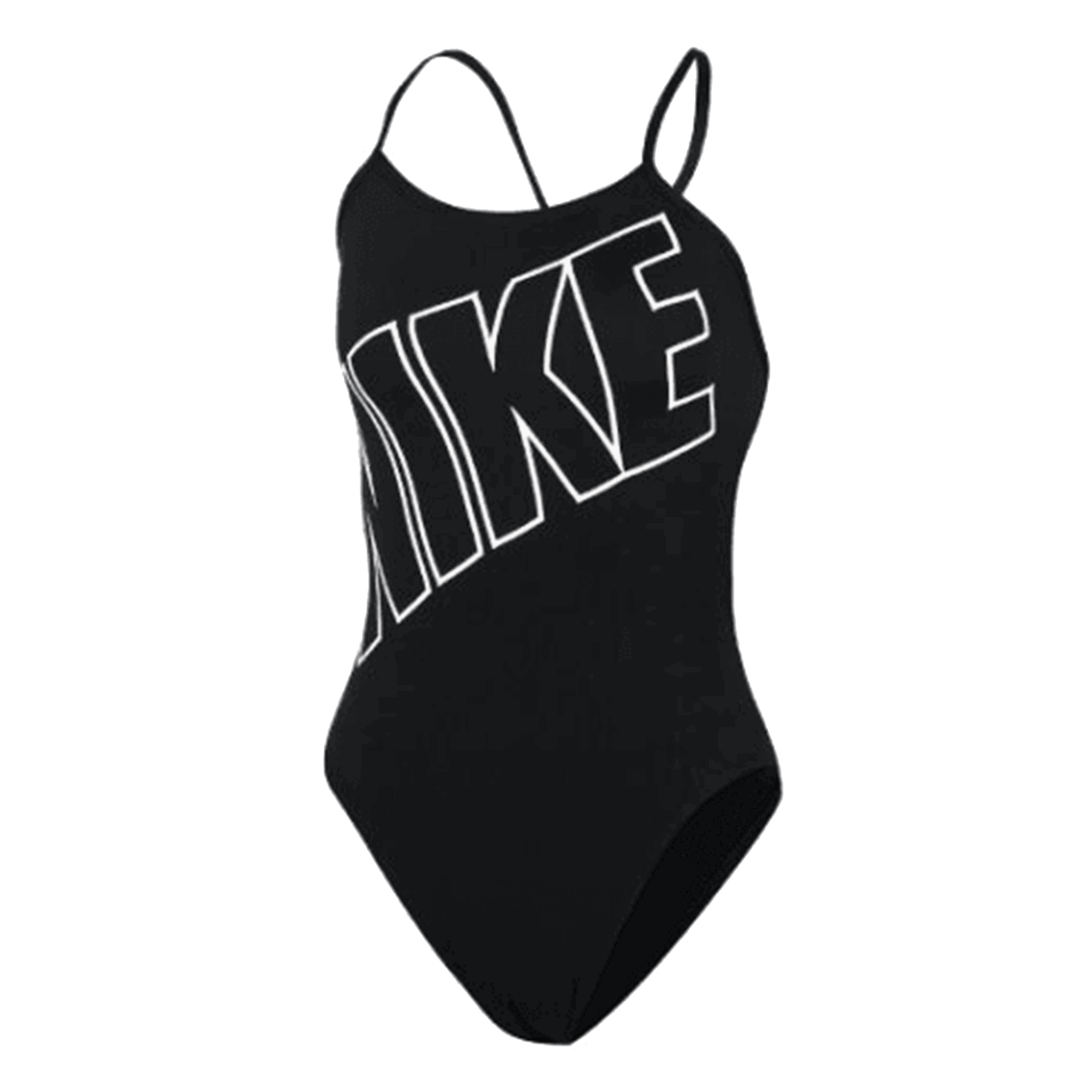 Plavky Nike Adjustable Crossback One Piece Swimsuit Čierna | NESSF019-001, 0