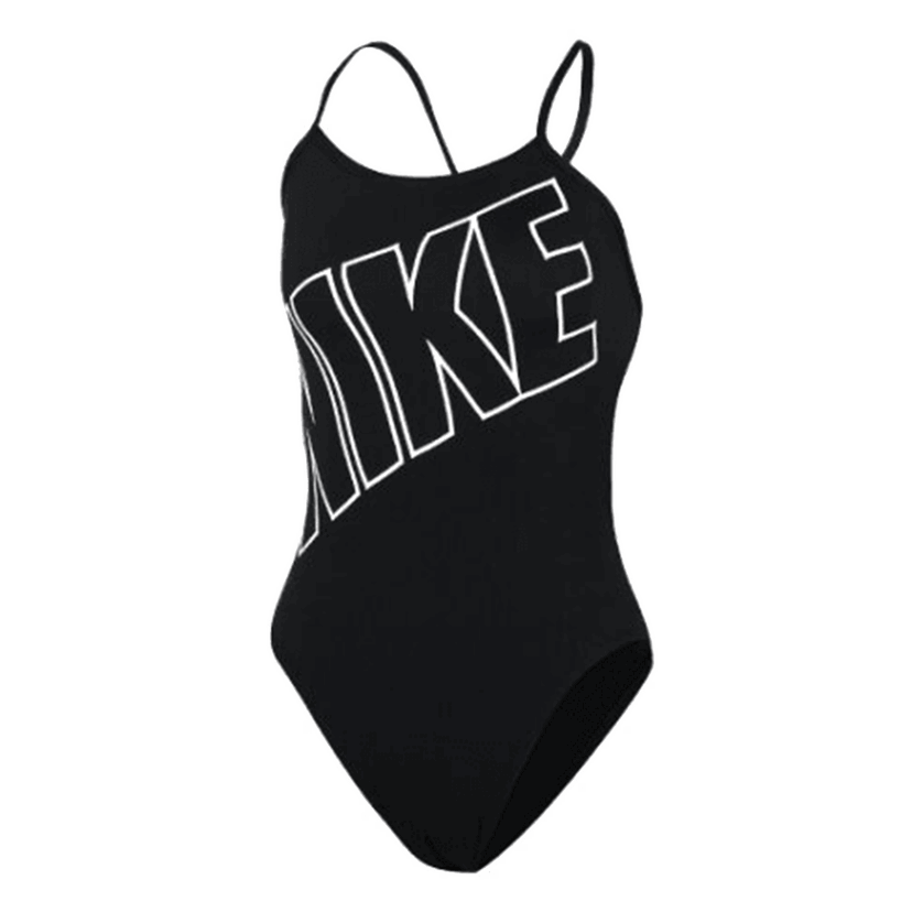 Plavky Nike Adjustable Crossback One Piece Swimsuit Čierna | NESSF019-001