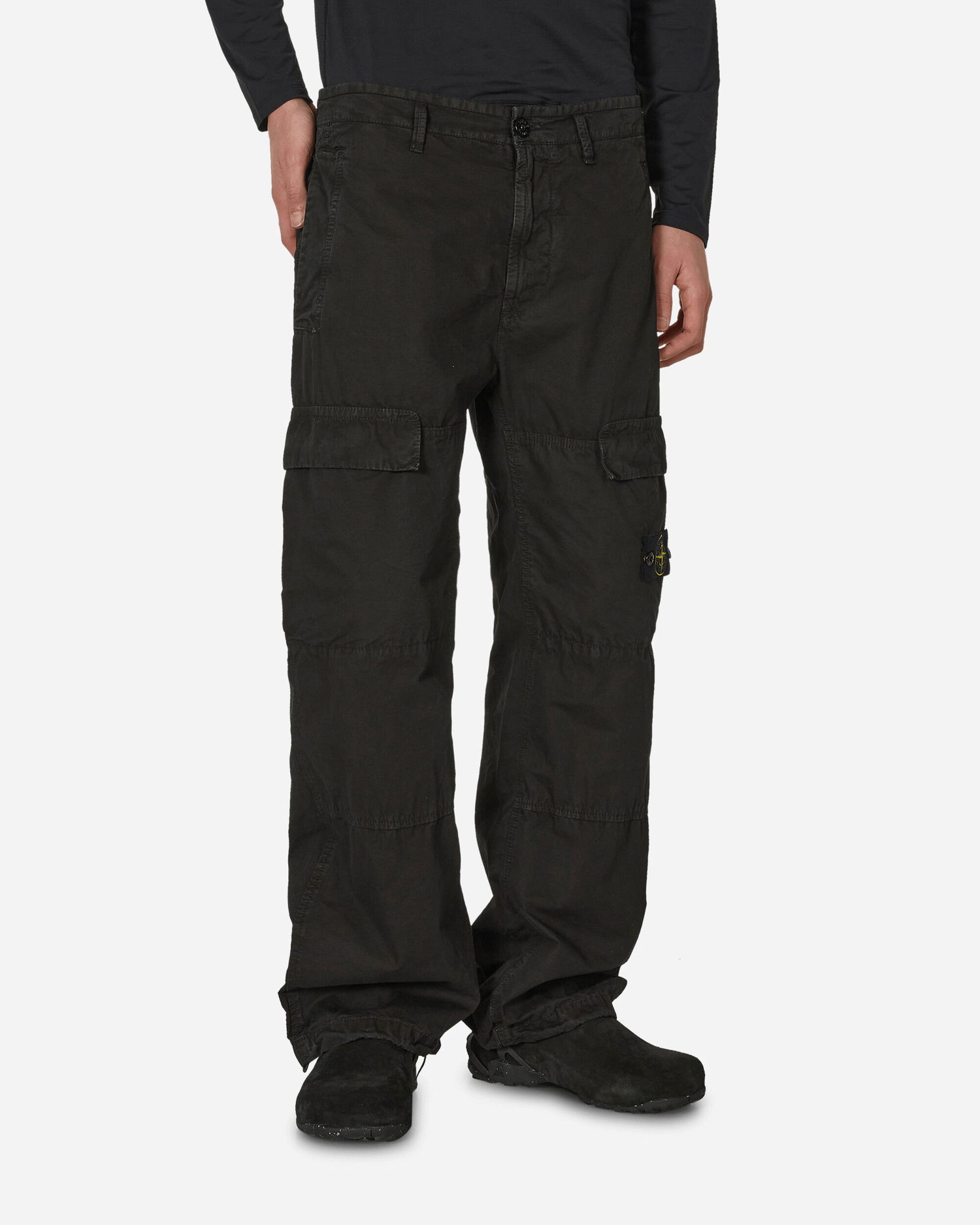 Cargo nohavice Stone Island Patch Cargo Pants "Khaki" Zelené | 8015311WA, 1