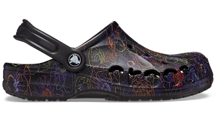Tenisky a topánky Crocs Baya Floral Clogs Čierna | 210450-001, 0